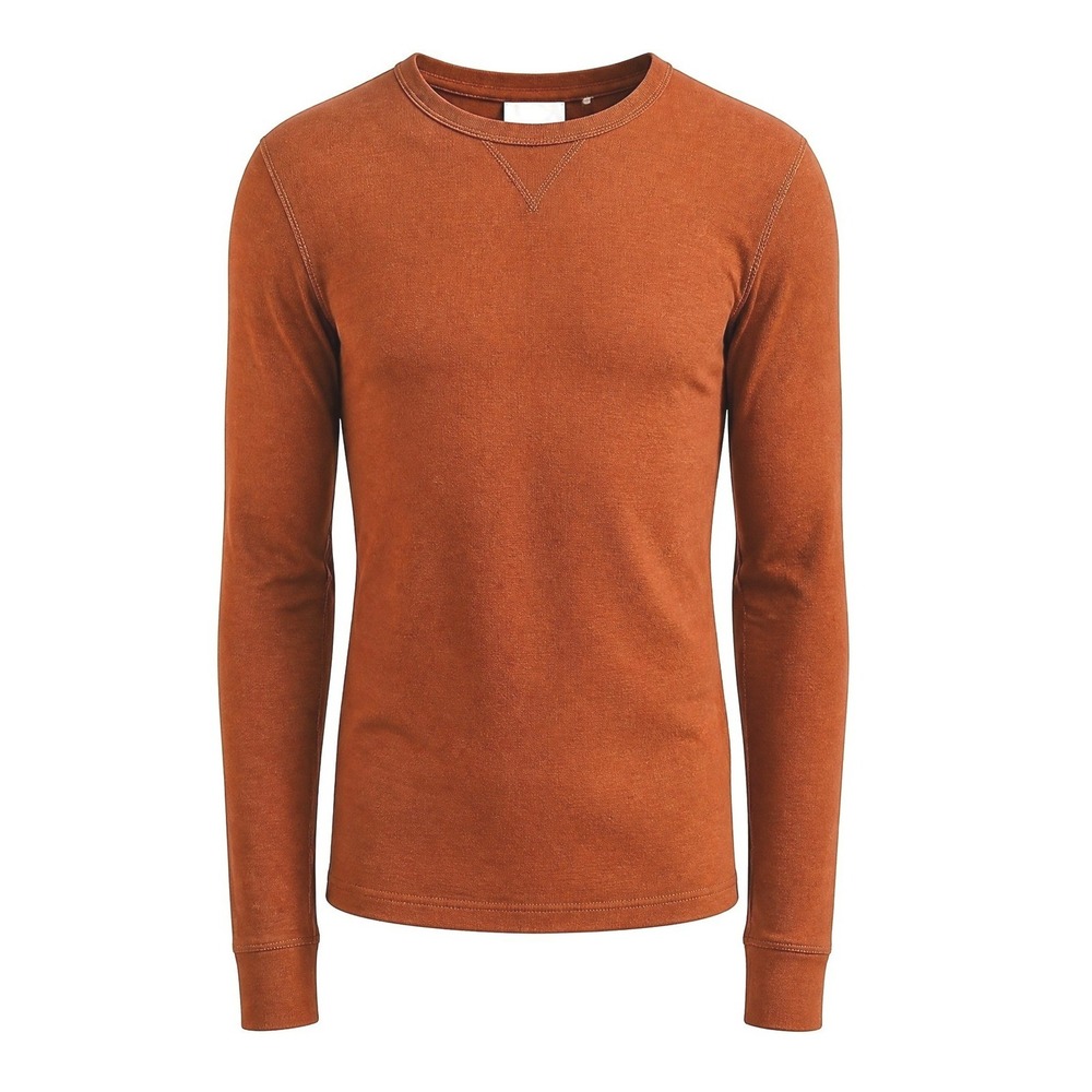 Billy Reid Cotton Mens size Smallโ Slub Preppy Classic Casual Long-Sleeve Tee